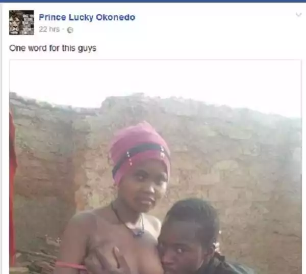 See What This Guy Did To His Girlfriend On Facebook That Kept Everyone Talking [Photo]